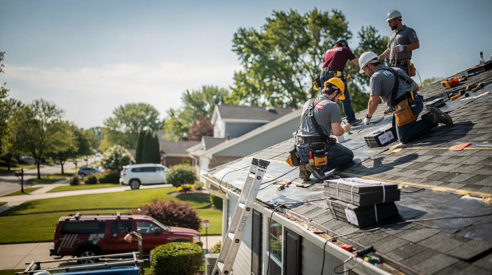 Roof Repair in Longview, IL around you